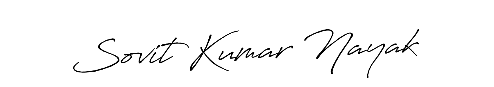 How to make Sovit Kumar Nayak signature? Antro_Vectra_Bolder is a professional autograph style. Create handwritten signature for Sovit Kumar Nayak name. Sovit Kumar Nayak signature style 7 images and pictures png