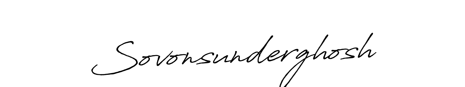 How to Draw Sovonsunderghosh signature style? Antro_Vectra_Bolder is a latest design signature styles for name Sovonsunderghosh. Sovonsunderghosh signature style 7 images and pictures png