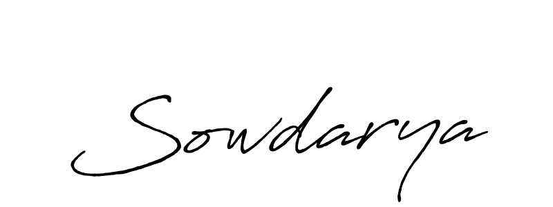 Make a beautiful signature design for name Sowdarya. Use this online signature maker to create a handwritten signature for free. Sowdarya signature style 7 images and pictures png