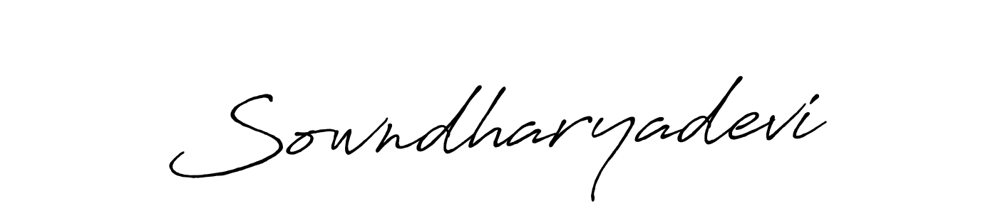 Use a signature maker to create a handwritten signature online. With this signature software, you can design (Antro_Vectra_Bolder) your own signature for name Sowndharyadevi. Sowndharyadevi signature style 7 images and pictures png