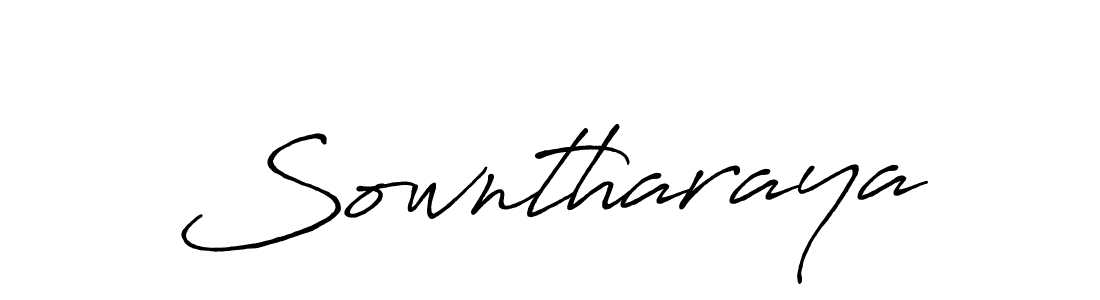Also we have Sowntharaya name is the best signature style. Create professional handwritten signature collection using Antro_Vectra_Bolder autograph style. Sowntharaya signature style 7 images and pictures png