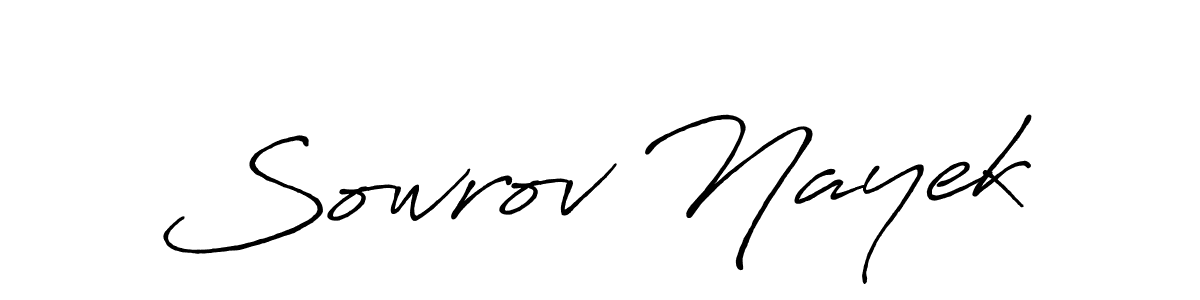 Similarly Antro_Vectra_Bolder is the best handwritten signature design. Signature creator online .You can use it as an online autograph creator for name Sowrov Nayek. Sowrov Nayek signature style 7 images and pictures png