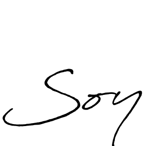 How to Draw Soy signature style? Antro_Vectra_Bolder is a latest design signature styles for name Soy. Soy signature style 7 images and pictures png