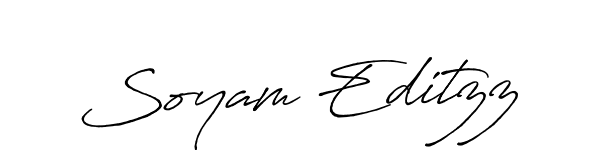 You can use this online signature creator to create a handwritten signature for the name Soyam Editzz. This is the best online autograph maker. Soyam Editzz signature style 7 images and pictures png