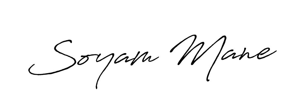 Once you've used our free online signature maker to create your best signature Antro_Vectra_Bolder style, it's time to enjoy all of the benefits that Soyam Mane name signing documents. Soyam Mane signature style 7 images and pictures png