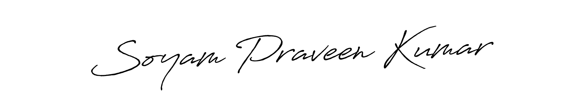 How to Draw Soyam Praveen Kumar signature style? Antro_Vectra_Bolder is a latest design signature styles for name Soyam Praveen Kumar. Soyam Praveen Kumar signature style 7 images and pictures png