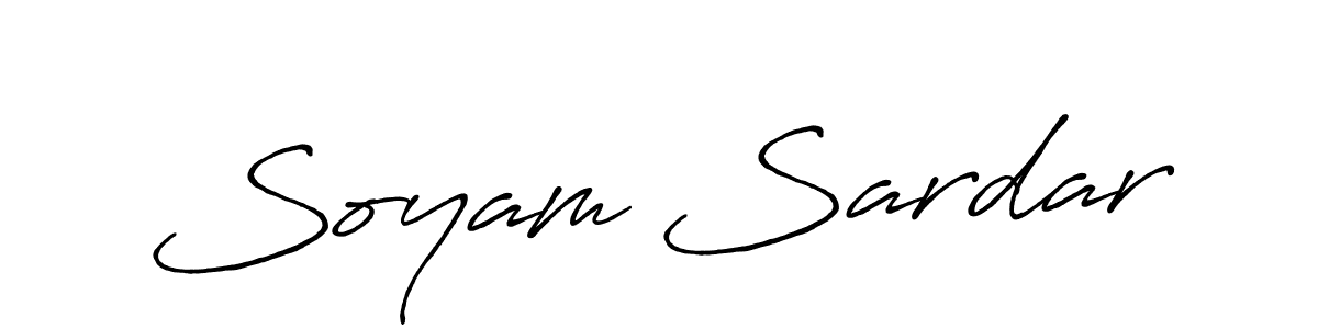 Similarly Antro_Vectra_Bolder is the best handwritten signature design. Signature creator online .You can use it as an online autograph creator for name Soyam Sardar. Soyam Sardar signature style 7 images and pictures png