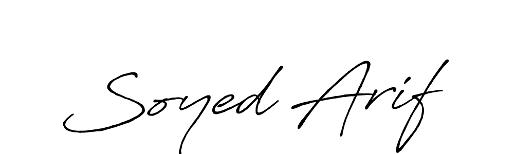 You can use this online signature creator to create a handwritten signature for the name Soyed Arif. This is the best online autograph maker. Soyed Arif signature style 7 images and pictures png