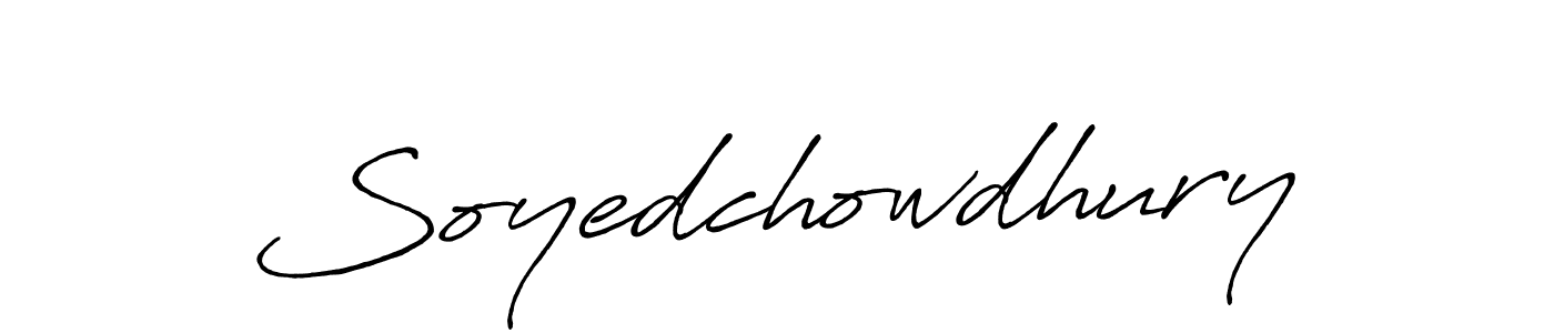 It looks lik you need a new signature style for name Soyedchowdhury. Design unique handwritten (Antro_Vectra_Bolder) signature with our free signature maker in just a few clicks. Soyedchowdhury signature style 7 images and pictures png