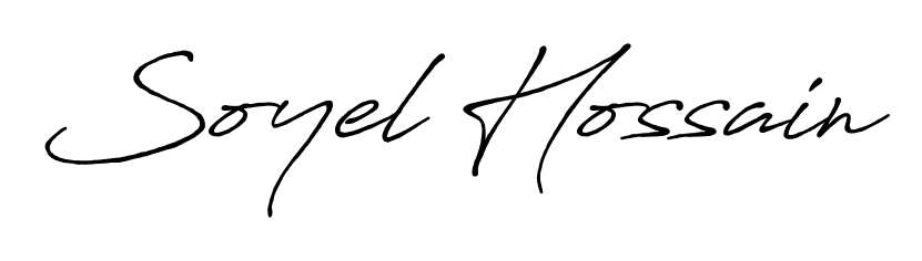 Stand out with a creative autograph for Soyel Hossain. The Antro_Vectra_Bolder styling blends modern aesthetics with classic signature flourishes. Soyel Hossain signature style 7 images and pictures png