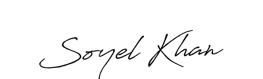 Also we have Soyel Khan name is the best signature style. Create professional handwritten signature collection using Antro_Vectra_Bolder autograph style. Soyel Khan signature style 7 images and pictures png