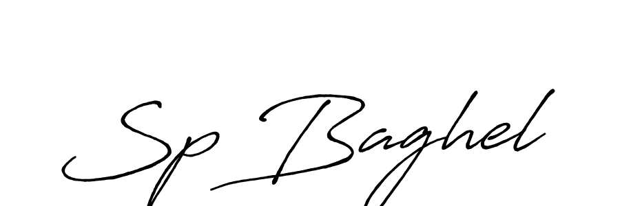 The best way (Antro_Vectra_Bolder) to make a short signature is to pick only two or three words in your name. The name Sp Baghel include a total of six letters. For converting this name. Sp Baghel signature style 7 images and pictures png