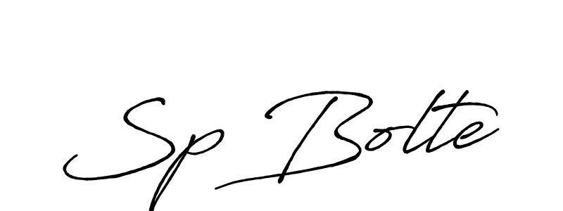 How to Draw Sp Bolte signature style? Antro_Vectra_Bolder is a latest design signature styles for name Sp Bolte. Sp Bolte signature style 7 images and pictures png