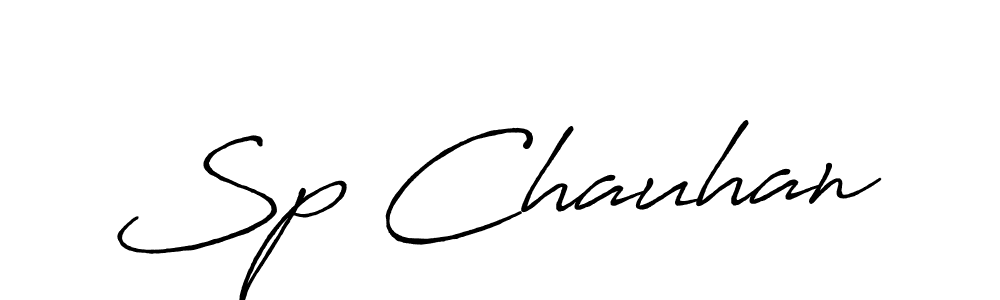 The best way (Antro_Vectra_Bolder) to make a short signature is to pick only two or three words in your name. The name Sp Chauhan include a total of six letters. For converting this name. Sp Chauhan signature style 7 images and pictures png