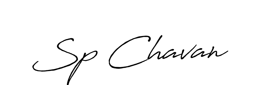 Also we have Sp Chavan name is the best signature style. Create professional handwritten signature collection using Antro_Vectra_Bolder autograph style. Sp Chavan signature style 7 images and pictures png