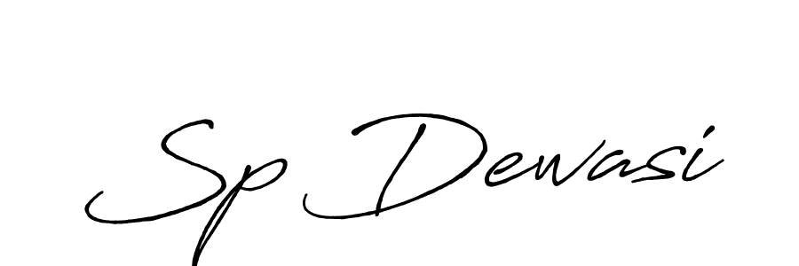 Also we have Sp Dewasi name is the best signature style. Create professional handwritten signature collection using Antro_Vectra_Bolder autograph style. Sp Dewasi signature style 7 images and pictures png