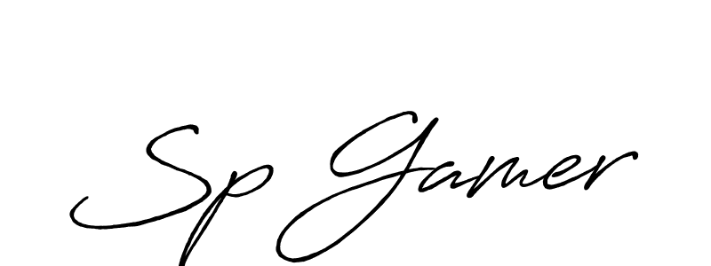 Also You can easily find your signature by using the search form. We will create Sp Gamer name handwritten signature images for you free of cost using Antro_Vectra_Bolder sign style. Sp Gamer signature style 7 images and pictures png