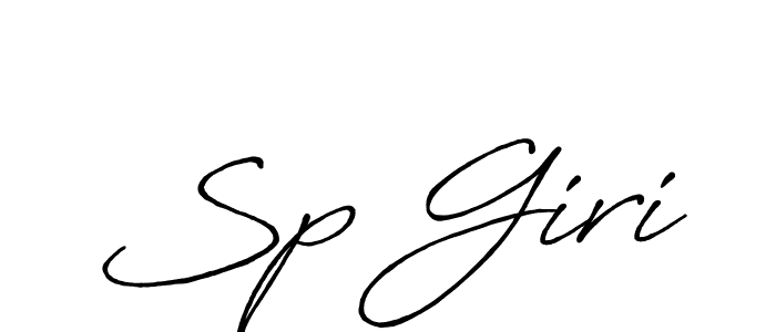 Make a short Sp Giri signature style. Manage your documents anywhere anytime using Antro_Vectra_Bolder. Create and add eSignatures, submit forms, share and send files easily. Sp Giri signature style 7 images and pictures png