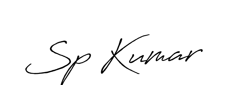 The best way (Antro_Vectra_Bolder) to make a short signature is to pick only two or three words in your name. The name Sp Kumar include a total of six letters. For converting this name. Sp Kumar signature style 7 images and pictures png