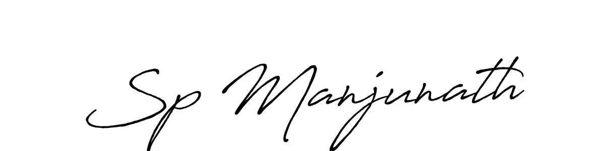 Make a short Sp Manjunath signature style. Manage your documents anywhere anytime using Antro_Vectra_Bolder. Create and add eSignatures, submit forms, share and send files easily. Sp Manjunath signature style 7 images and pictures png
