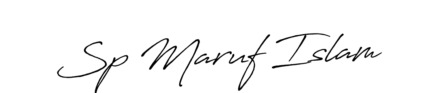 Similarly Antro_Vectra_Bolder is the best handwritten signature design. Signature creator online .You can use it as an online autograph creator for name Sp Maruf Islam. Sp Maruf Islam signature style 7 images and pictures png
