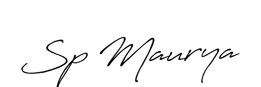 Once you've used our free online signature maker to create your best signature Antro_Vectra_Bolder style, it's time to enjoy all of the benefits that Sp Maurya name signing documents. Sp Maurya signature style 7 images and pictures png