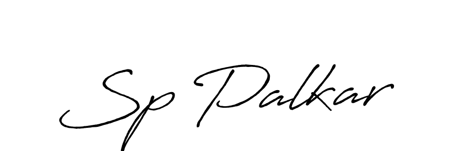 It looks lik you need a new signature style for name Sp Palkar. Design unique handwritten (Antro_Vectra_Bolder) signature with our free signature maker in just a few clicks. Sp Palkar signature style 7 images and pictures png