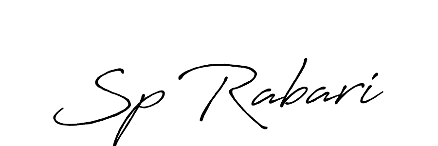 You should practise on your own different ways (Antro_Vectra_Bolder) to write your name (Sp Rabari) in signature. don't let someone else do it for you. Sp Rabari signature style 7 images and pictures png