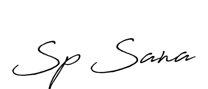 Similarly Antro_Vectra_Bolder is the best handwritten signature design. Signature creator online .You can use it as an online autograph creator for name Sp Sana. Sp Sana signature style 7 images and pictures png