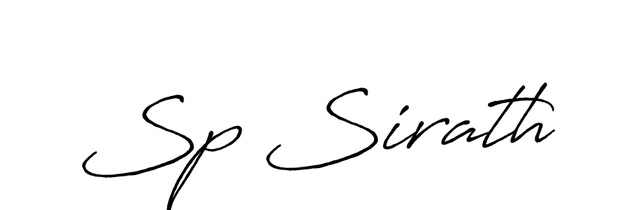 The best way (Antro_Vectra_Bolder) to make a short signature is to pick only two or three words in your name. The name Sp Sirath include a total of six letters. For converting this name. Sp Sirath signature style 7 images and pictures png