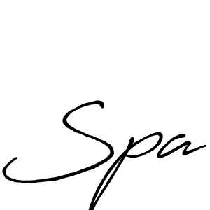 The best way (Antro_Vectra_Bolder) to make a short signature is to pick only two or three words in your name. The name Spa include a total of six letters. For converting this name. Spa signature style 7 images and pictures png