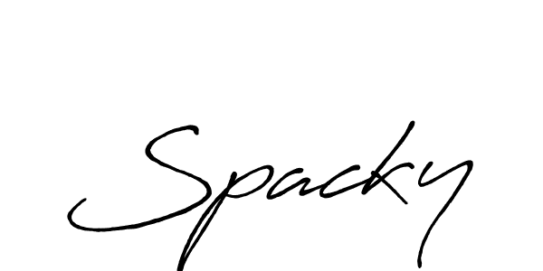 Once you've used our free online signature maker to create your best signature Antro_Vectra_Bolder style, it's time to enjoy all of the benefits that Spacky name signing documents. Spacky signature style 7 images and pictures png