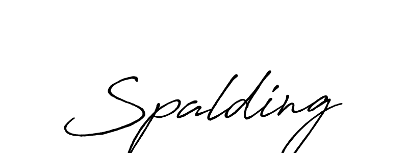 How to make Spalding signature? Antro_Vectra_Bolder is a professional autograph style. Create handwritten signature for Spalding name. Spalding signature style 7 images and pictures png