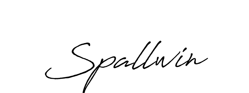 Once you've used our free online signature maker to create your best signature Antro_Vectra_Bolder style, it's time to enjoy all of the benefits that Spallwin name signing documents. Spallwin signature style 7 images and pictures png
