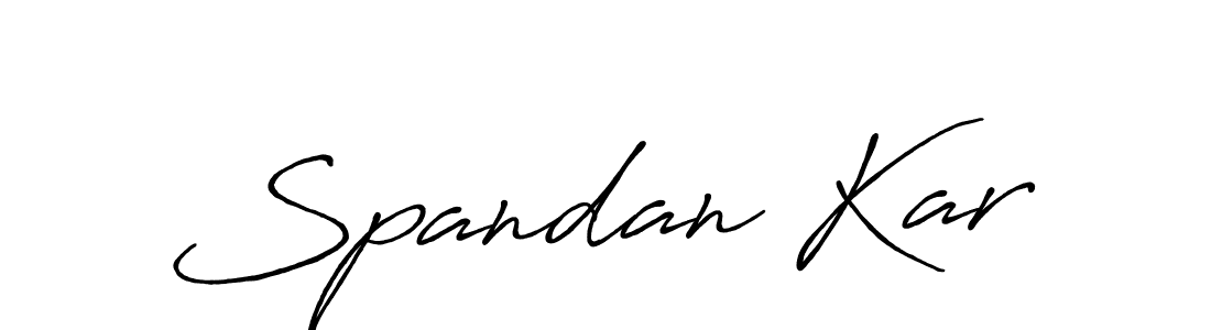 Use a signature maker to create a handwritten signature online. With this signature software, you can design (Antro_Vectra_Bolder) your own signature for name Spandan Kar. Spandan Kar signature style 7 images and pictures png