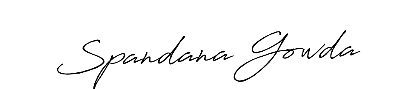 Once you've used our free online signature maker to create your best signature Antro_Vectra_Bolder style, it's time to enjoy all of the benefits that Spandana Gowda name signing documents. Spandana Gowda signature style 7 images and pictures png