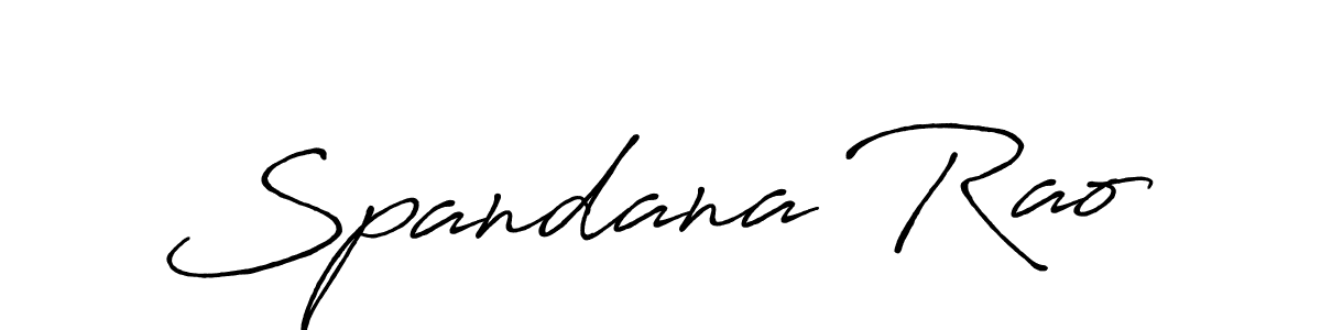 You should practise on your own different ways (Antro_Vectra_Bolder) to write your name (Spandana Rao) in signature. don't let someone else do it for you. Spandana Rao signature style 7 images and pictures png