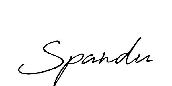 Spandu stylish signature style. Best Handwritten Sign (Antro_Vectra_Bolder) for my name. Handwritten Signature Collection Ideas for my name Spandu. Spandu signature style 7 images and pictures png