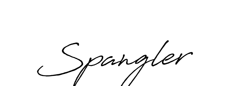 How to make Spangler name signature. Use Antro_Vectra_Bolder style for creating short signs online. This is the latest handwritten sign. Spangler signature style 7 images and pictures png