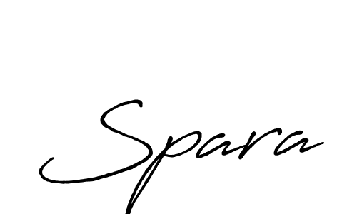 Use a signature maker to create a handwritten signature online. With this signature software, you can design (Antro_Vectra_Bolder) your own signature for name Spara. Spara signature style 7 images and pictures png
