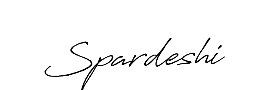 How to make Spardeshi name signature. Use Antro_Vectra_Bolder style for creating short signs online. This is the latest handwritten sign. Spardeshi signature style 7 images and pictures png