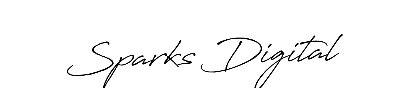 Make a short Sparks Digital signature style. Manage your documents anywhere anytime using Antro_Vectra_Bolder. Create and add eSignatures, submit forms, share and send files easily. Sparks Digital signature style 7 images and pictures png