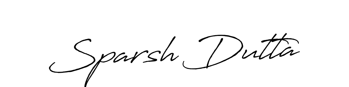 You can use this online signature creator to create a handwritten signature for the name Sparsh Dutta. This is the best online autograph maker. Sparsh Dutta signature style 7 images and pictures png