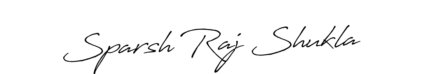 Also You can easily find your signature by using the search form. We will create Sparsh Raj Shukla name handwritten signature images for you free of cost using Antro_Vectra_Bolder sign style. Sparsh Raj Shukla signature style 7 images and pictures png