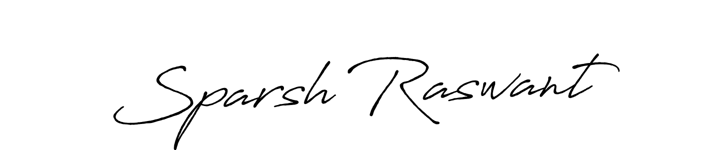 Make a beautiful signature design for name Sparsh Raswant. Use this online signature maker to create a handwritten signature for free. Sparsh Raswant signature style 7 images and pictures png