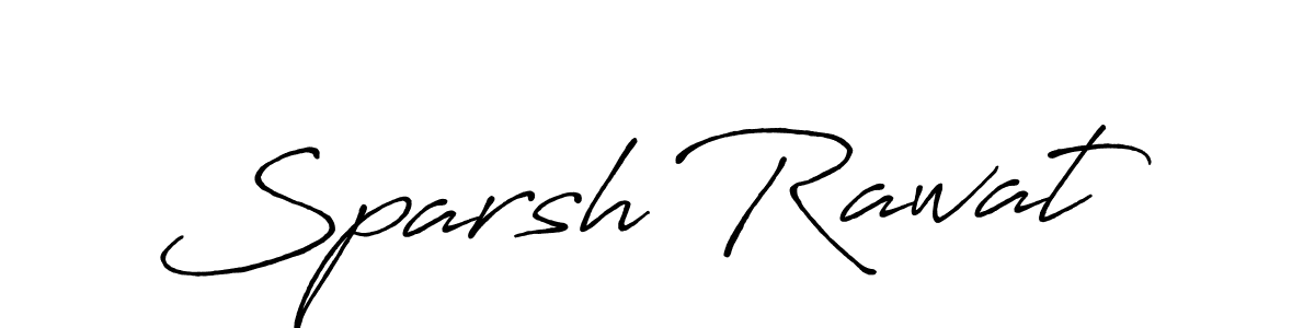 Also we have Sparsh Rawat name is the best signature style. Create professional handwritten signature collection using Antro_Vectra_Bolder autograph style. Sparsh Rawat signature style 7 images and pictures png