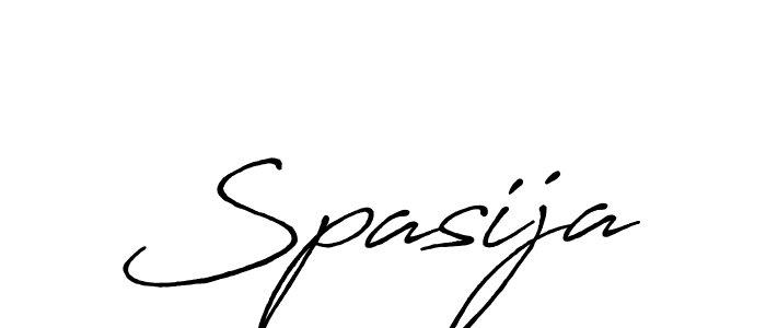 Make a beautiful signature design for name Spasija. Use this online signature maker to create a handwritten signature for free. Spasija signature style 7 images and pictures png