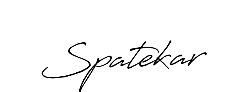 Make a beautiful signature design for name Spatekar. Use this online signature maker to create a handwritten signature for free. Spatekar signature style 7 images and pictures png