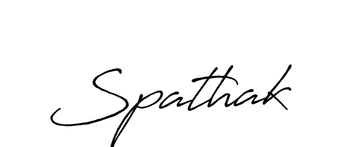 You should practise on your own different ways (Antro_Vectra_Bolder) to write your name (Spathak) in signature. don't let someone else do it for you. Spathak signature style 7 images and pictures png