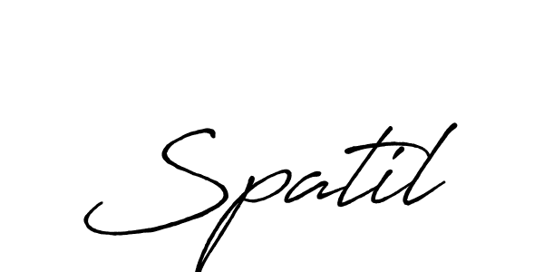 Make a beautiful signature design for name Spatil. Use this online signature maker to create a handwritten signature for free. Spatil signature style 7 images and pictures png